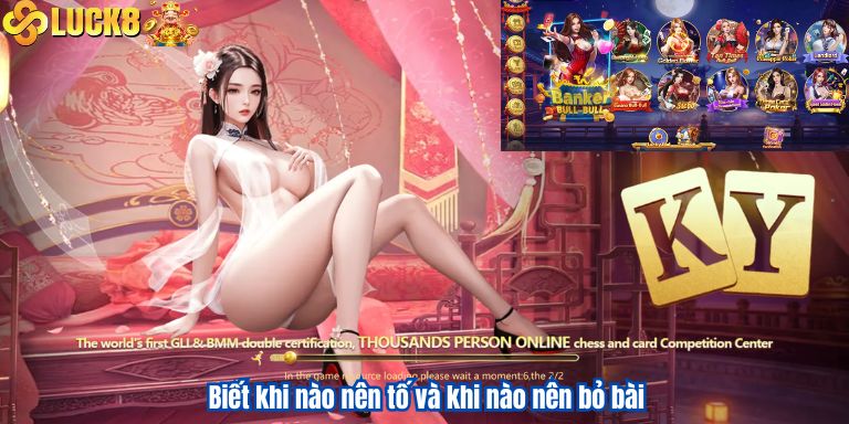 Phương Pháp Tối Ưu Thắng Lợi Khi Tham Gia Xì Tố Luck8 3 Biết khi nào nên tố và khi nào nên bỏ bài